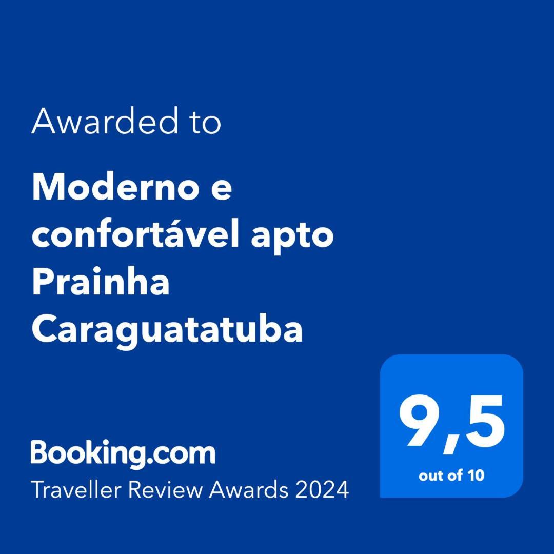 Moderno E Confortavel Apto Prainha Caraguatatuba Bagian luar foto